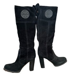 TORY BURCH boots | Blk Suede |  Size 7 M